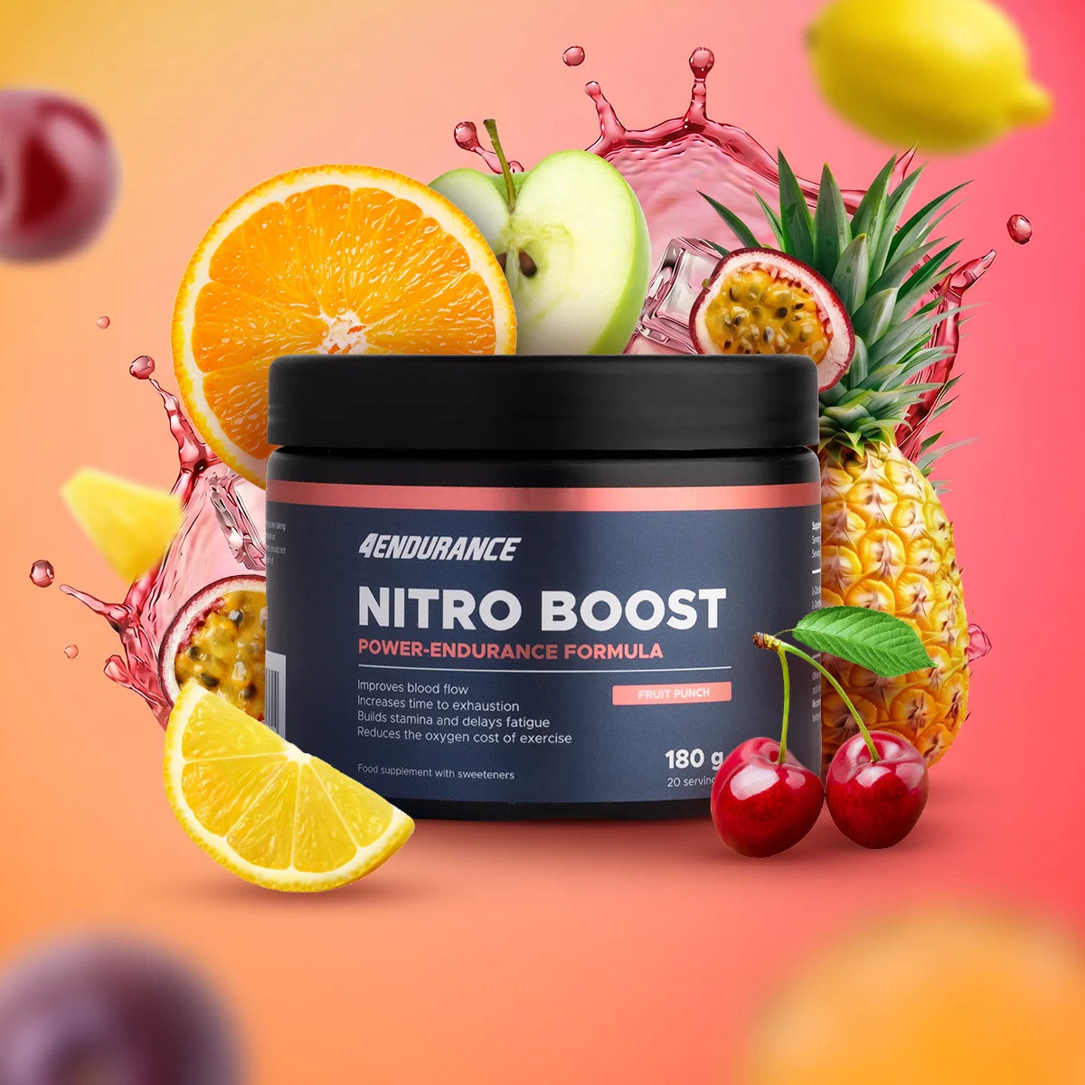 4endurance-nitro-boost-compl-ment-fruit-punch-oxyde-nitrique image 6