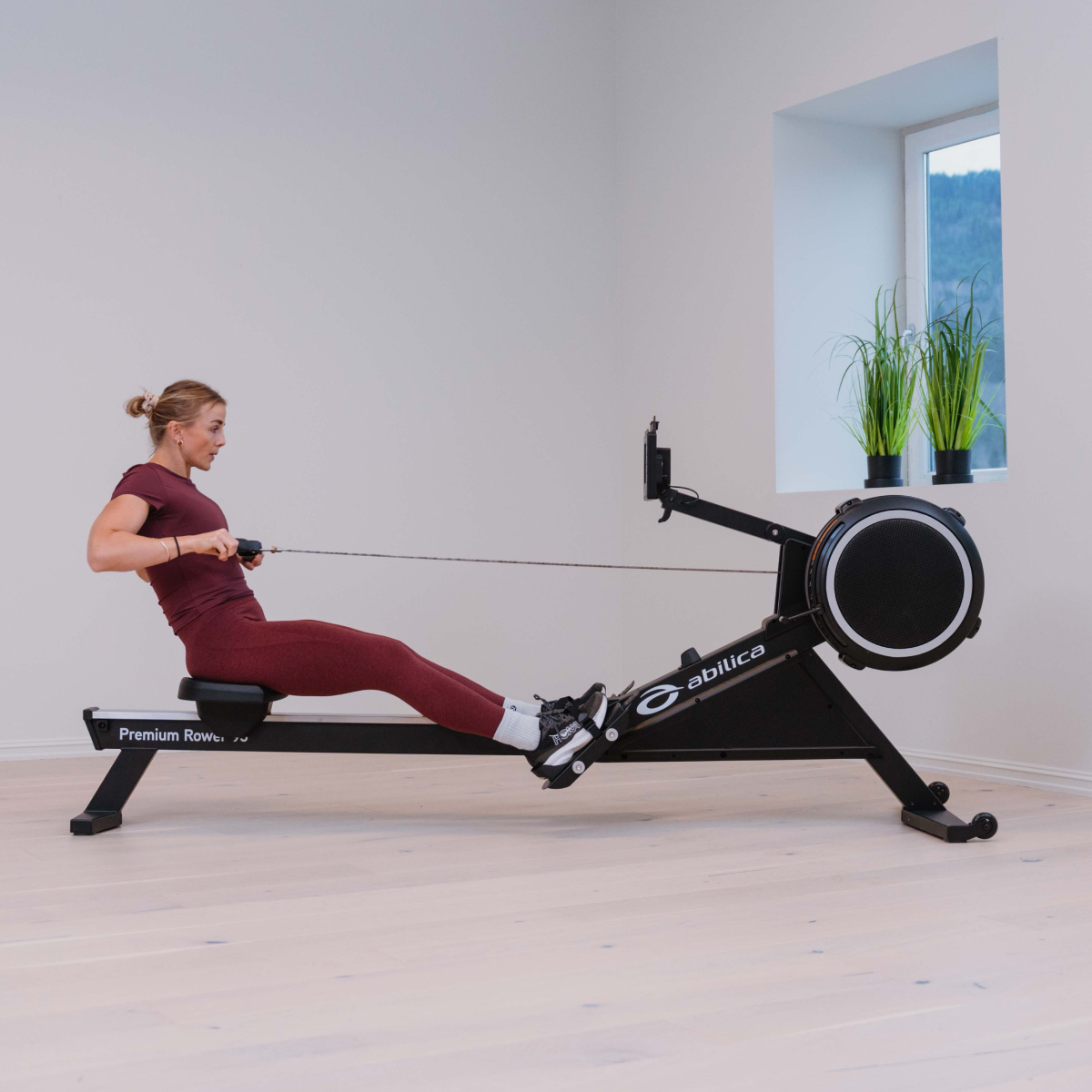 abilica-premium-rower-95-rameur-air-magn-tique-hiit image 2