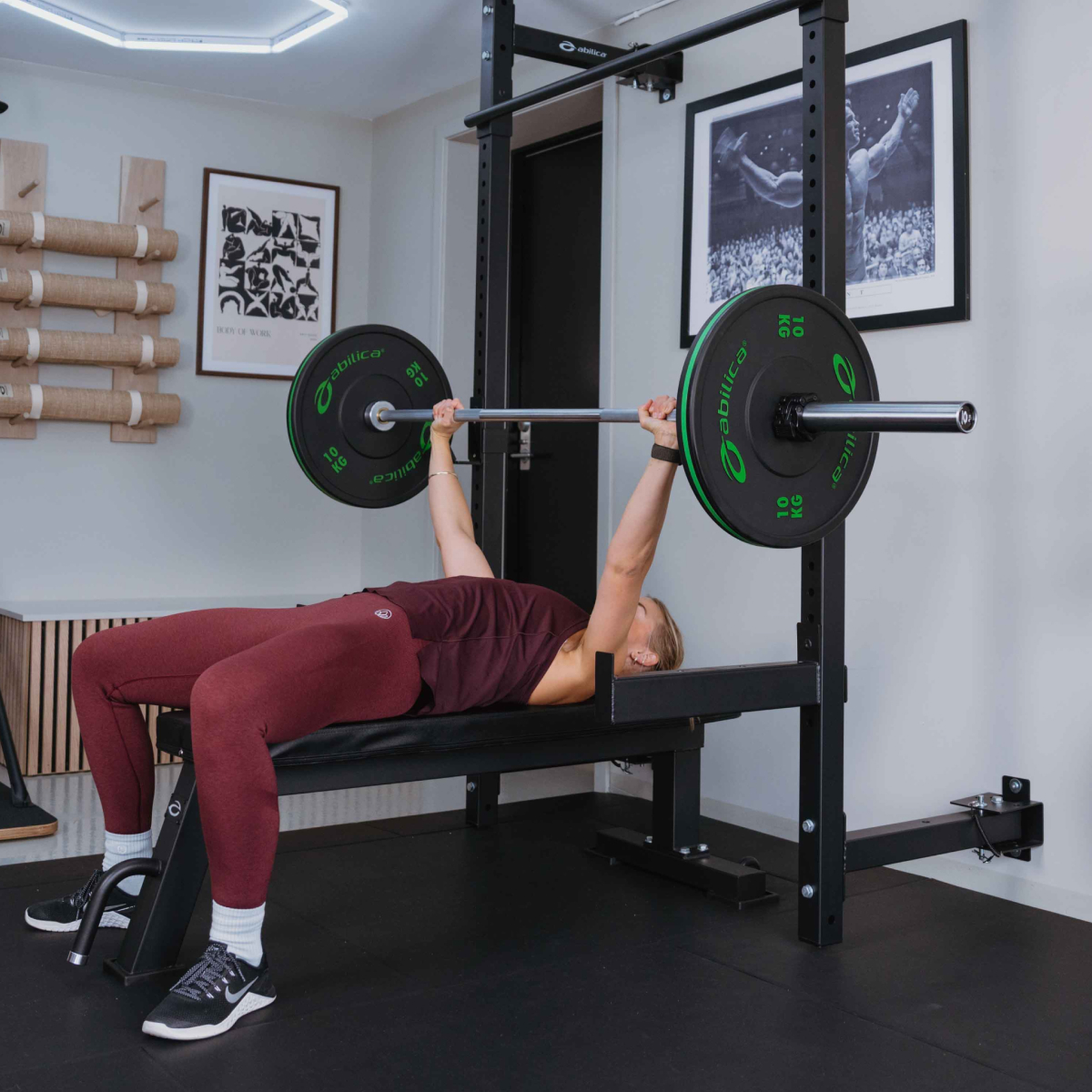 abilica-bumper-220-cm-barre-olympique-50-mm-20-kg image 8