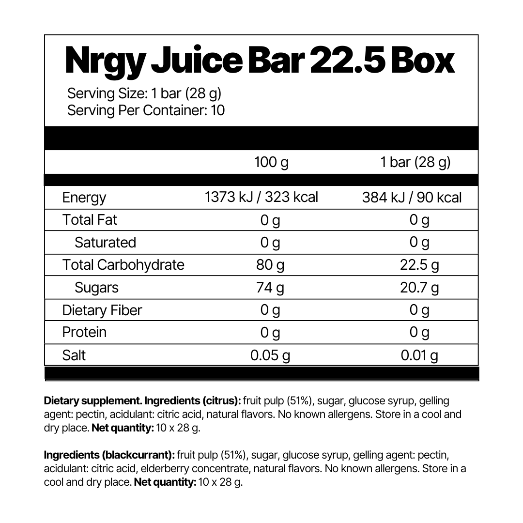 4endurance-nrgy-juice-bar-barre-nerg-tique-agrumes-22-5-g image 2