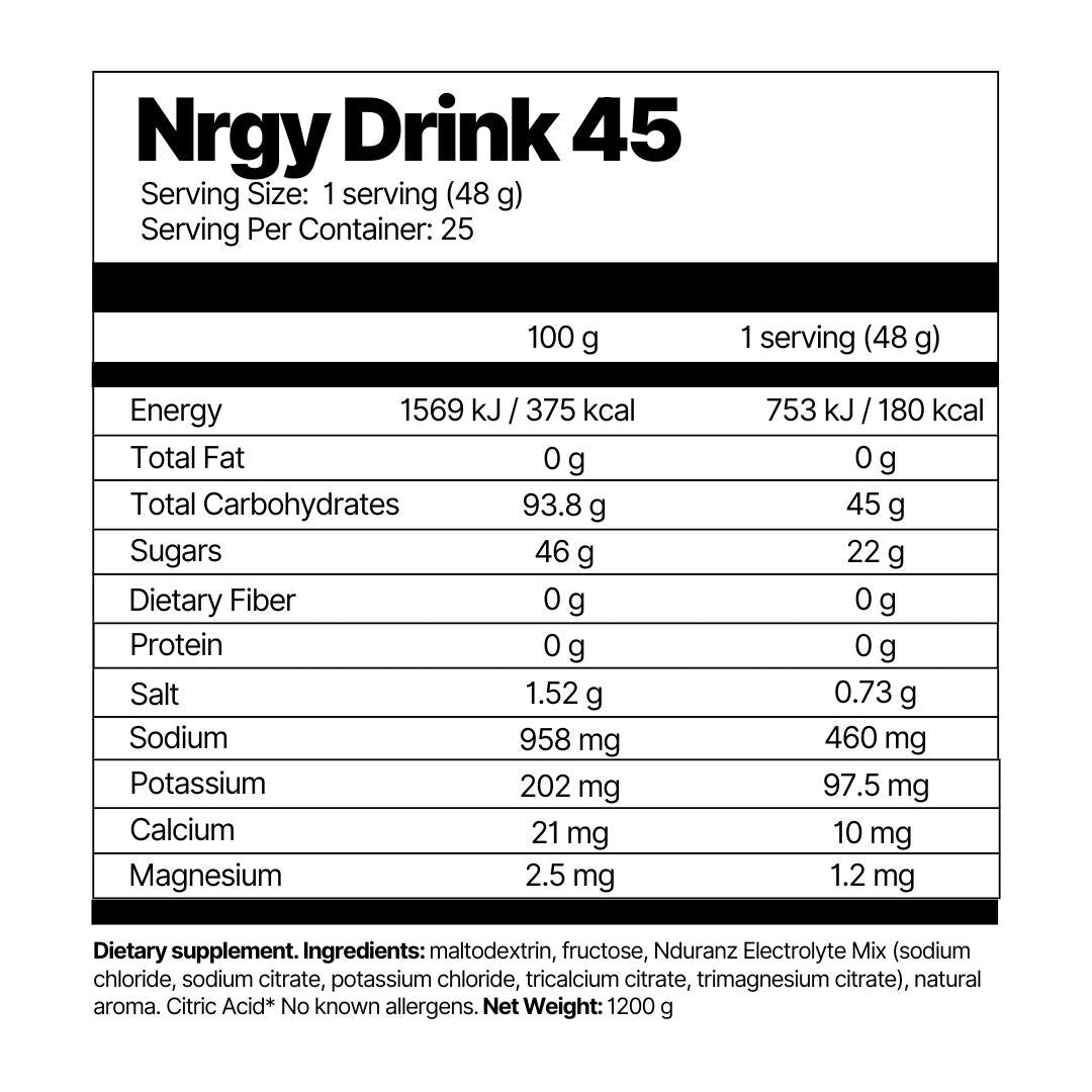 4endurance-nrgy-drink-45-boisson-citron-45-g-glucides image 2