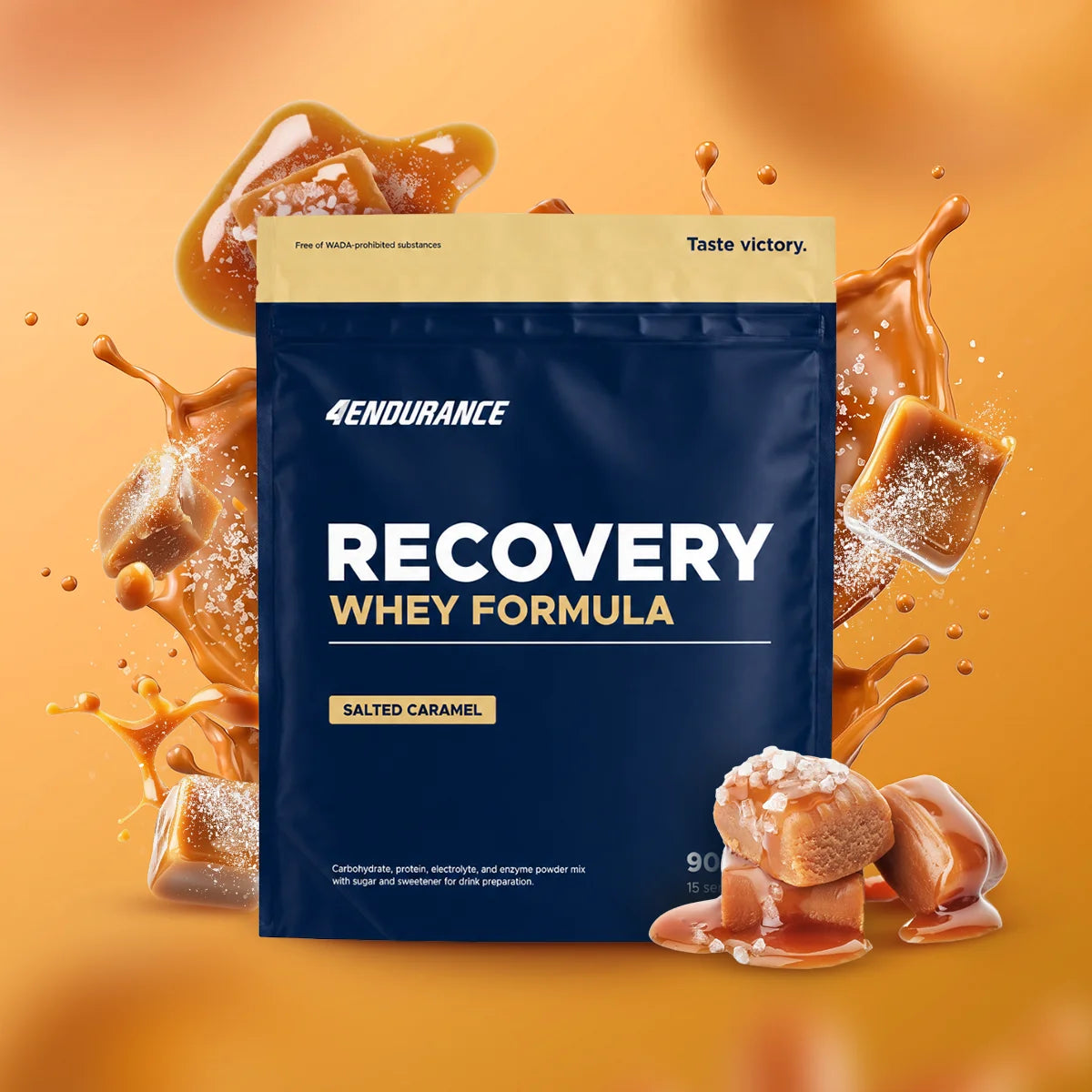 4endurance-recovery-whey-formula-boisson-caramel-sal image 8