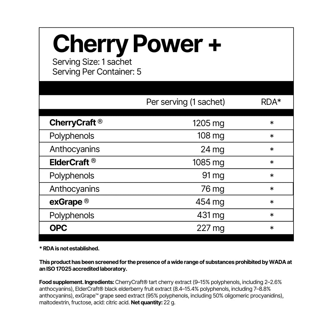 4endurance-cherry-power-compl-ment-alimentaire-cerise-sachets image 2