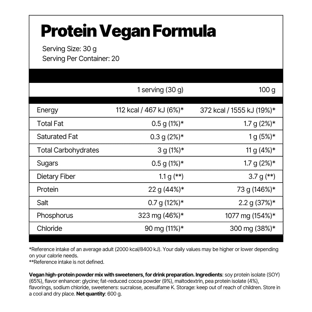 4endurance-protein-vegan-formula-prot-ine-chocolat-sans-lactose image 2