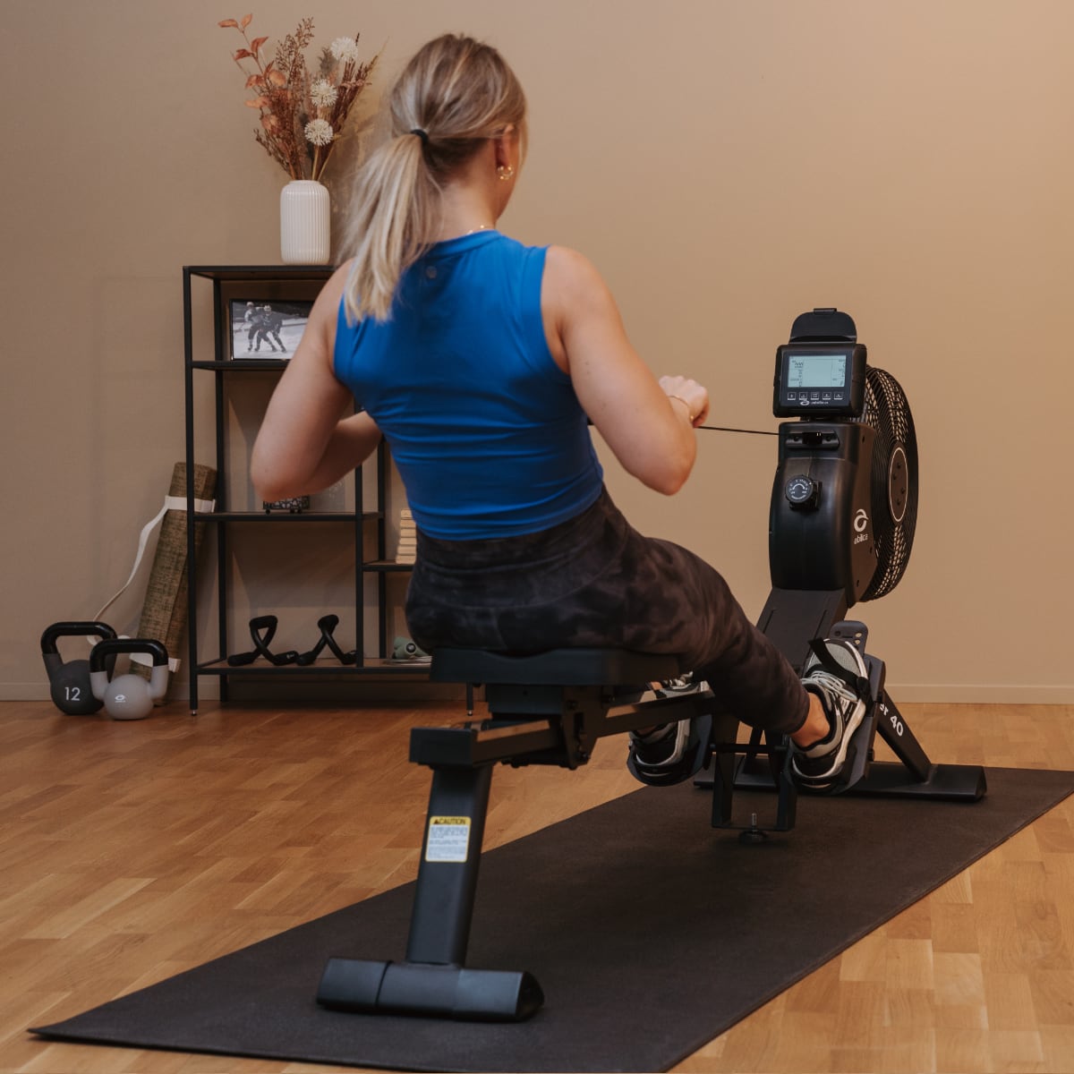 abilica-rower-40-rameur-pliable-air-et-magn-tique-8-niveaux image 5