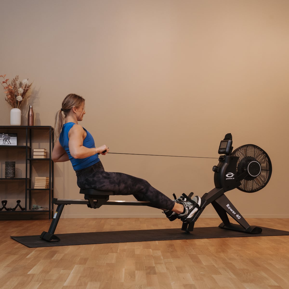 abilica-rower-40-rameur-pliable-air-et-magn-tique-8-niveaux image 4