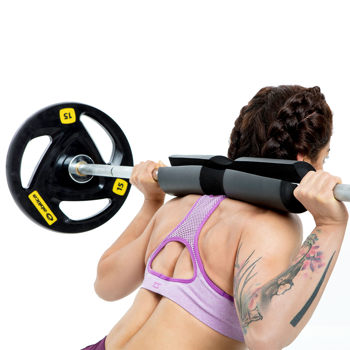 abilica-squatpad-manchon-barre-squat-nbr-44-cm-noir image 6