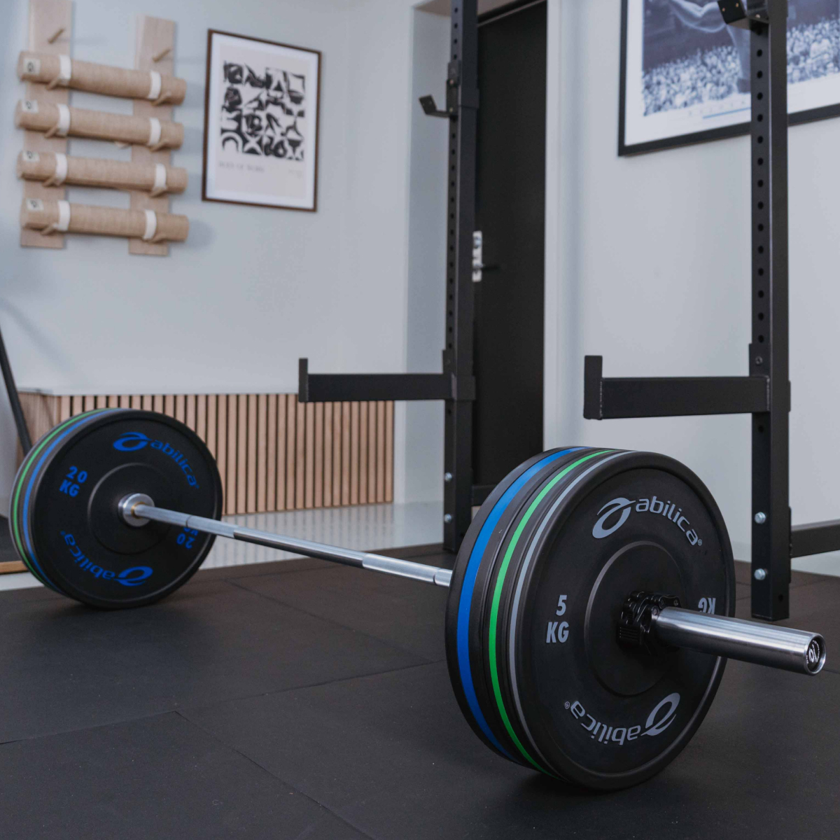 abilica-bumper-220-cm-barre-olympique-50-mm-20-kg image 2