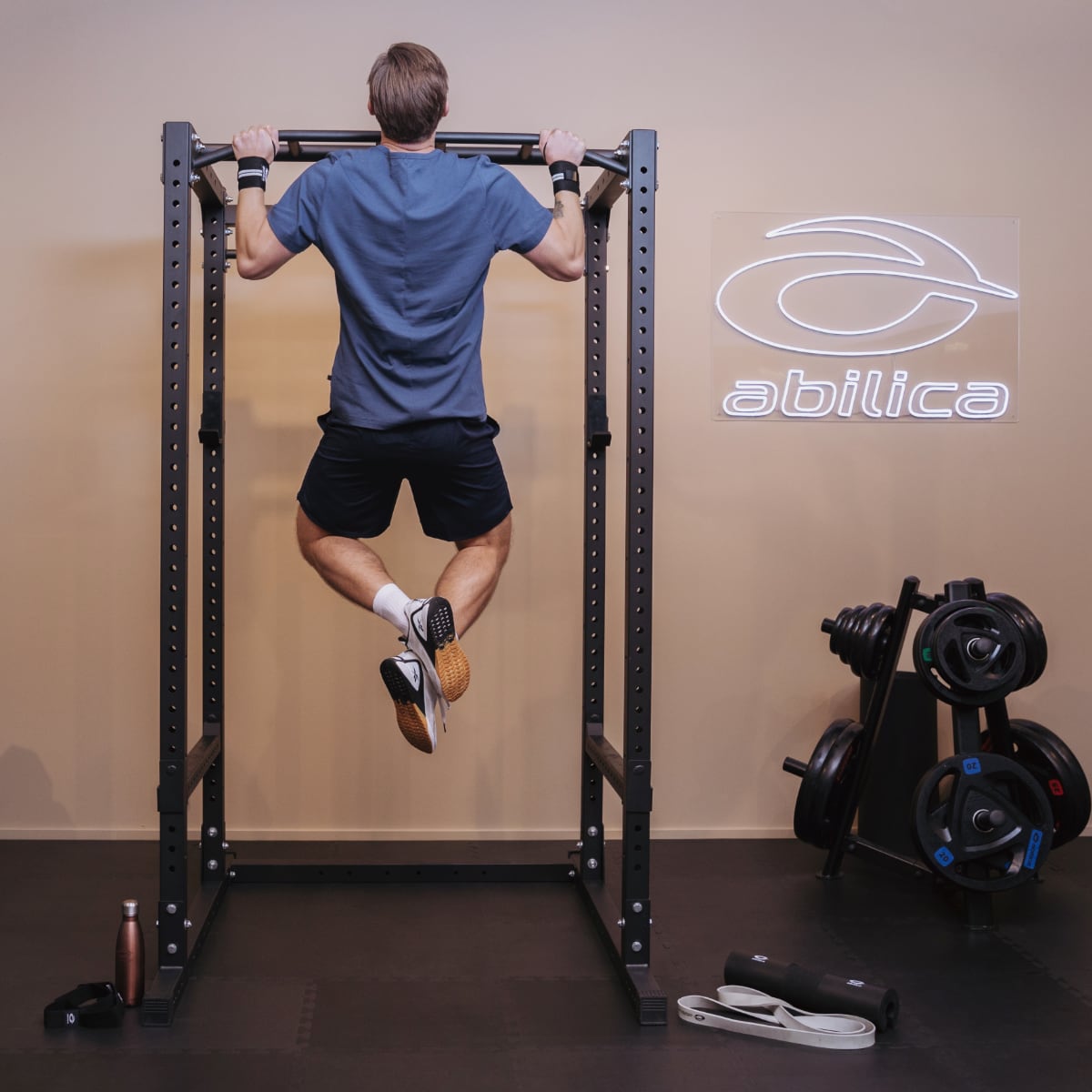 abilica-powerrack-40-cage-musculation-acier-350-kg image 2