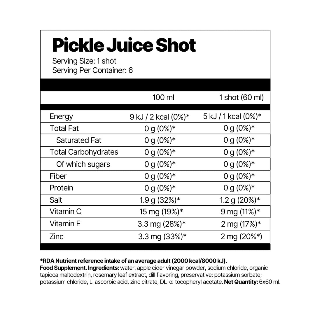 4endurance-pickle-juice-shot-anti-crampes-6-x-60-ml-vinaigre image 2